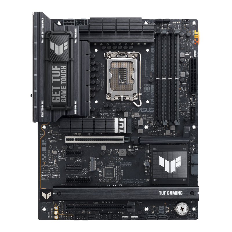 ASUS TUF GAMING Z890-PLUS WIFI (Wi-Fi 7), Intel Core Ultra (Series 2), LGA 1851/DDR5/PCIe 5.0/4xM.2 - ATX Gaming MotherBoard