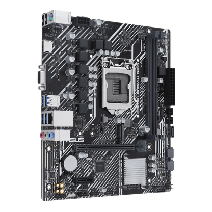 ASUS PRIME H510M-K R2.0, Intel 10th 11th Series, LGA 1200/DDR4/PCIe 4.0/1xM.2 - mATX MotherBoard