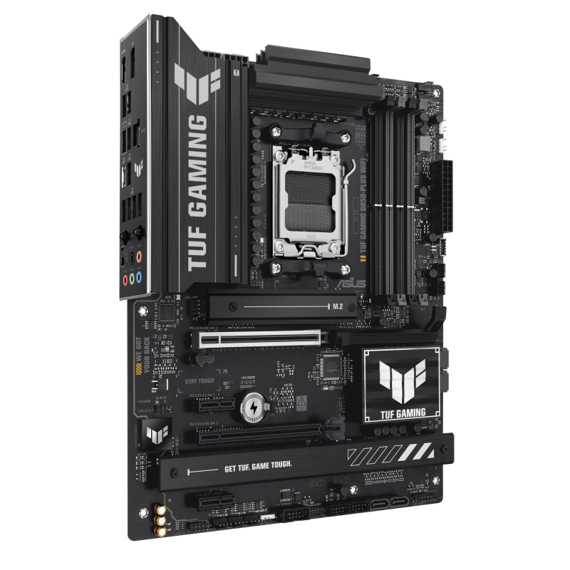 ASUS TUF GAMING B850-PLUS WIFI (Wi-Fi 7) AMD RYZEN 7000 8000 9000 Series AM5/DDR5/PCIe 5.0/3xM.2 - ATX Gaming MotherBoard
