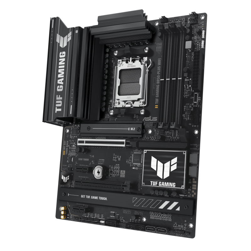 ASUS TUF GAMING B850-PLUS WIFI (Wi-Fi 7) AMD RYZEN 7000 8000 9000 Series AM5/DDR5/PCIe 5.0/3xM.2 - ATX Gaming MotherBoard