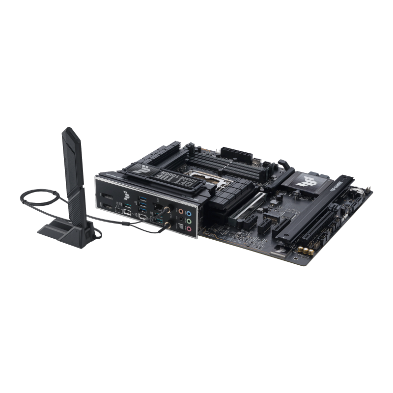 ASUS TUF GAMING Z890-PLUS WIFI (Wi-Fi 7), Intel Core Ultra (Series 2), LGA 1851/DDR5/PCIe 5.0/4xM.2 - ATX Gaming MotherBoard