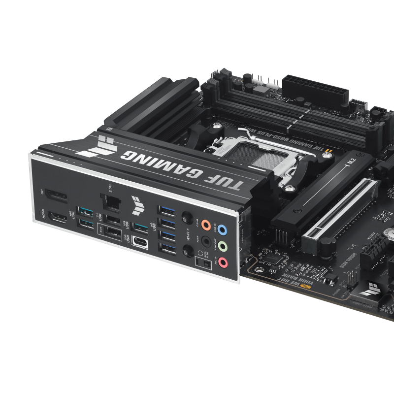 ASUS TUF GAMING B850-PLUS WIFI (Wi-Fi 7) AMD RYZEN 7000 8000 9000 Series AM5/DDR5/PCIe 5.0/3xM.2 - ATX Gaming MotherBoard