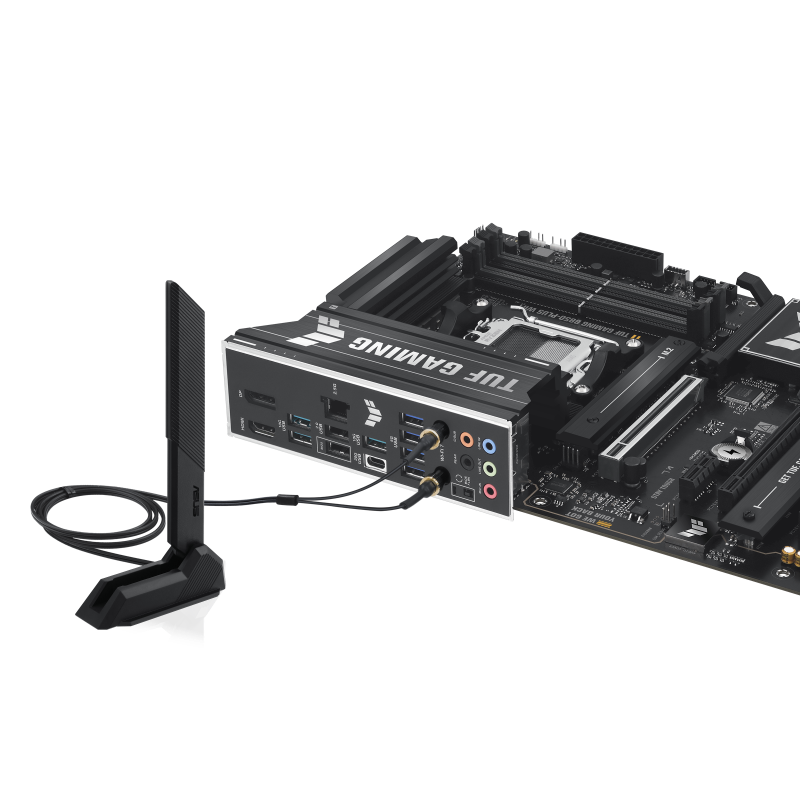 ASUS TUF GAMING B850-PLUS WIFI (Wi-Fi 7) AMD RYZEN 7000 8000 9000 Series AM5/DDR5/PCIe 5.0/3xM.2 - ATX Gaming MotherBoard