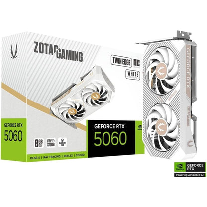 ZOTAC GAMING GeForce RTX 5060 Twin Edge OC White Edition 8GB GPU