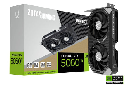 ZOTAC GAMING GeForce RTX 5060 Ti 8GB Twin Edge GPU
