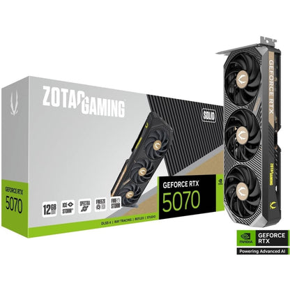 ZOTAC GAMING GeForce RTX 5070 SOLID 12GB GPU